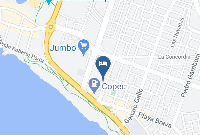 Iquique Province - Hotel Terrado Club Maps