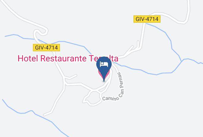 Girona - Hotel Restaurante Terralta Maps