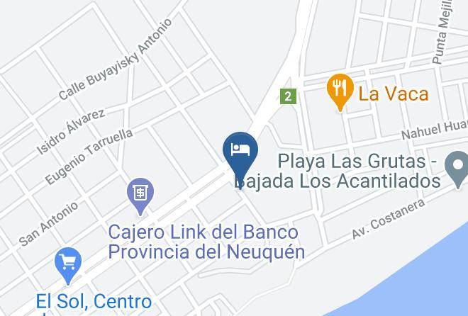 San Antonio Oeste - Hotel Terramar Maps