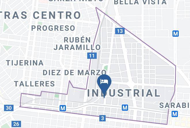 Monterrey - Hotel Terranova Maps