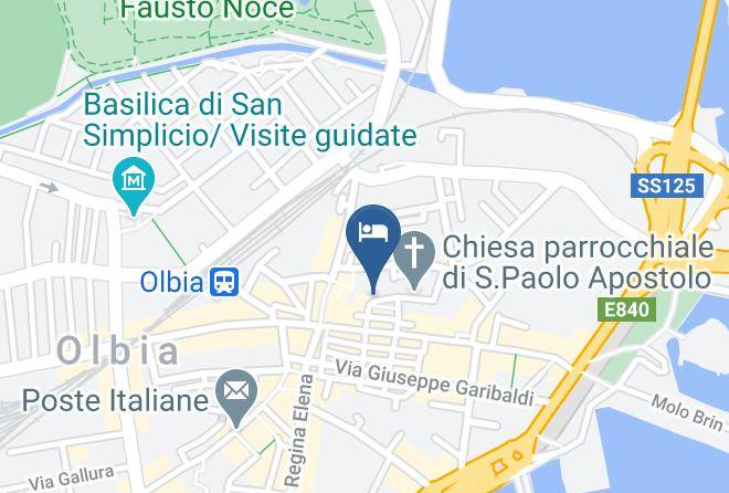 Sassari - Ristorante Pizzeria Trocadero Maps