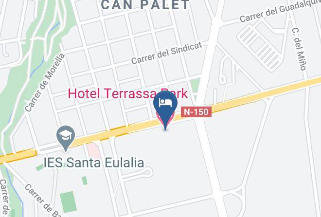 Barcelona - Hotel Terrassa Park Maps