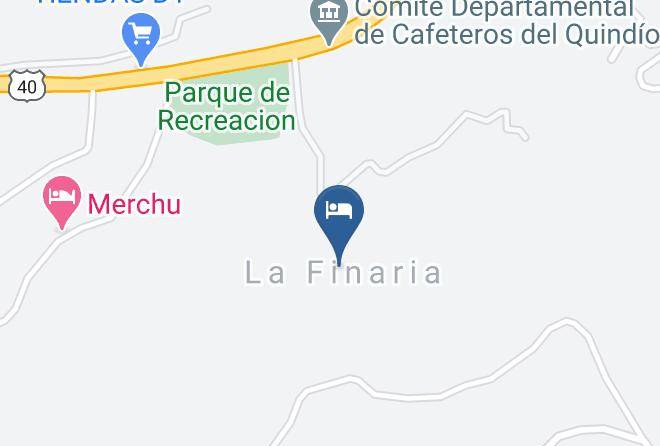 Armenia - Hotel Terratacuara Maps
