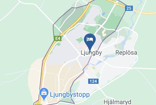 Ljungby - Hotel Terraza Maps