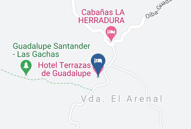 Guadalupe - Hotel Terrazas De Guadalupe Maps