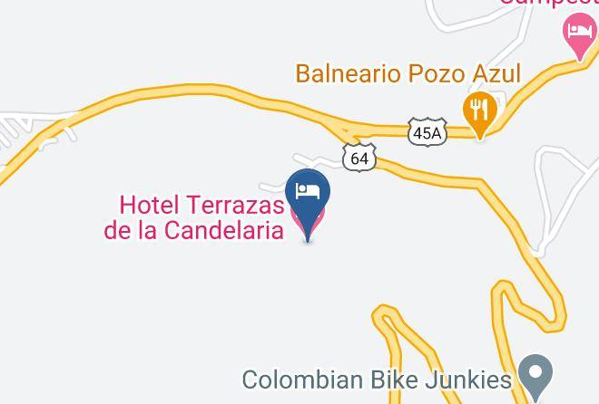 San Gil - Hotel Terrazas De La Candelaria Maps