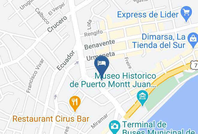 Llanquihue Province - Hotel Terrazas Del Mar Maps