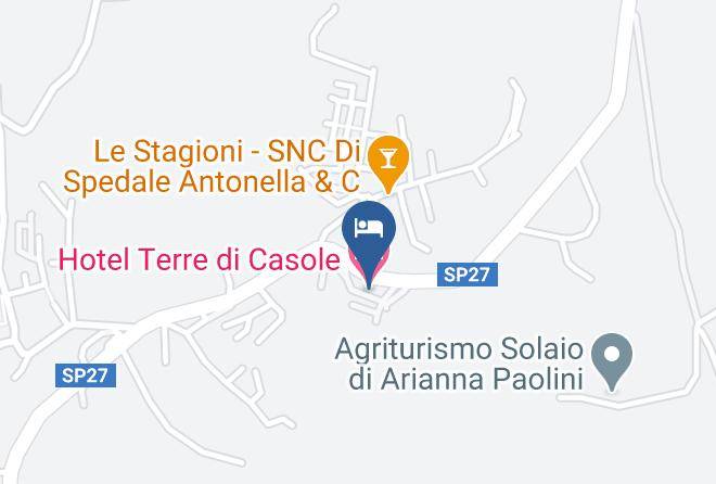 Siena - Hotel Terre Di Casole Maps