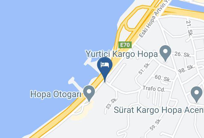 Hopa - Terzioglu Otel Maps