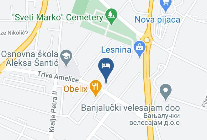 Banja Luka - Hotel Tesla Maps