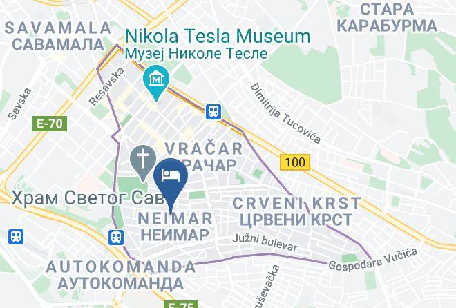Hotel Tesla Smart Stay Map