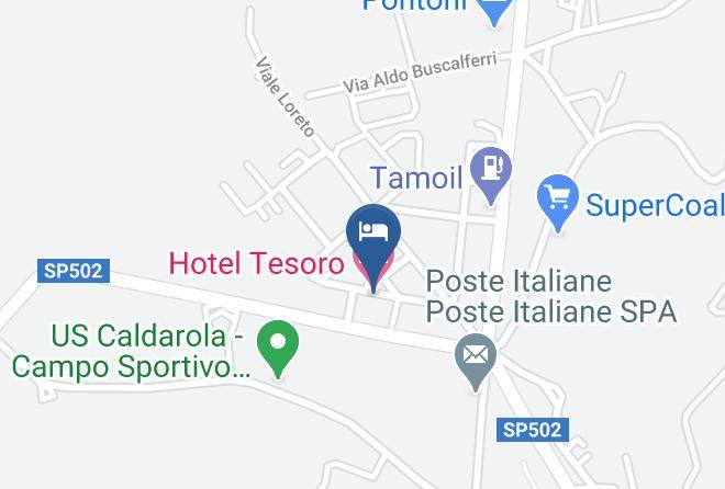 Macerata - Hotel Tesoro Maps