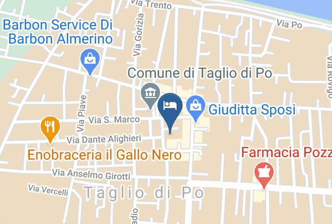 Rovigo - Hotel Tessarin Maps
