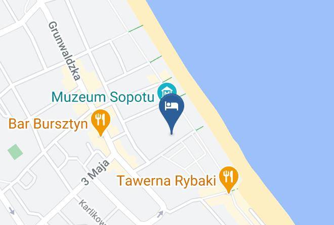 Sopot - Hotel Testa Maps