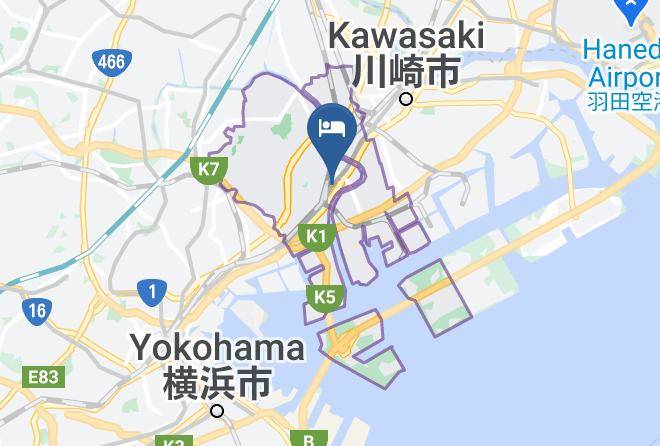 Hotel Tetora Tsurumi Map