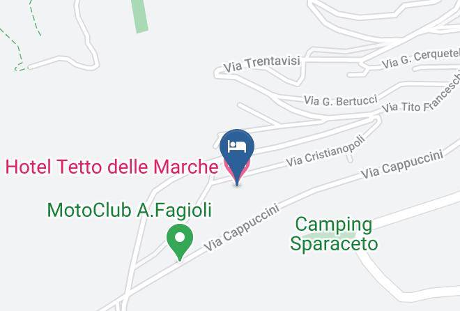 Hotel Tetto Delle Marche Map