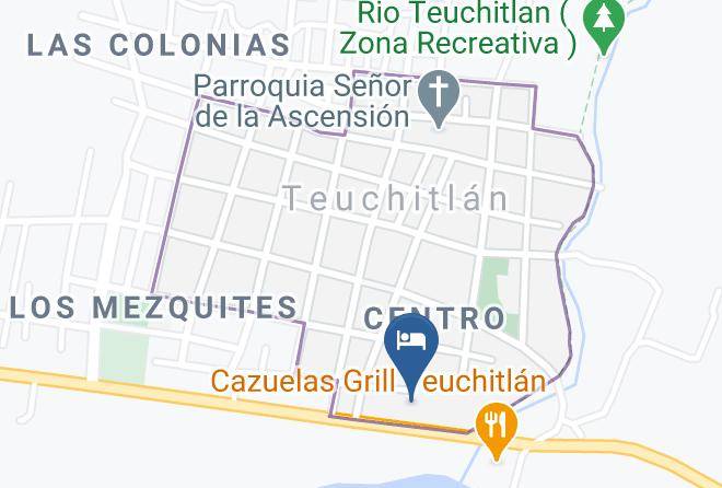 Teuchitlan - Hotel Teuchitlan Maps