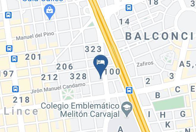 Lince - Hotel Texas Maps
