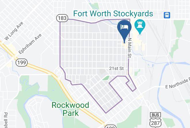 Tarrant - Hotel Texas Maps