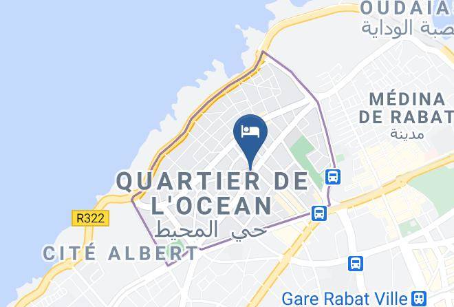 Rabat - Hotel Texuda Maps