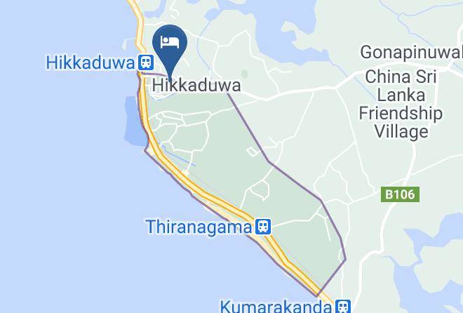 Galle - Hotel Thai Lanka Maps