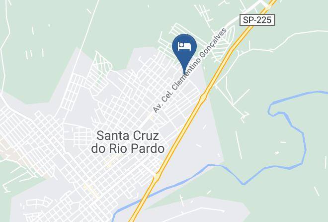 Santa Cruz Do Rio Pardo - Hotel Thale Maps