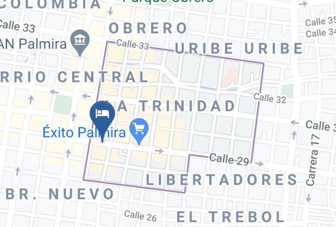 Palmira - Hotel Thama Palmira Maps