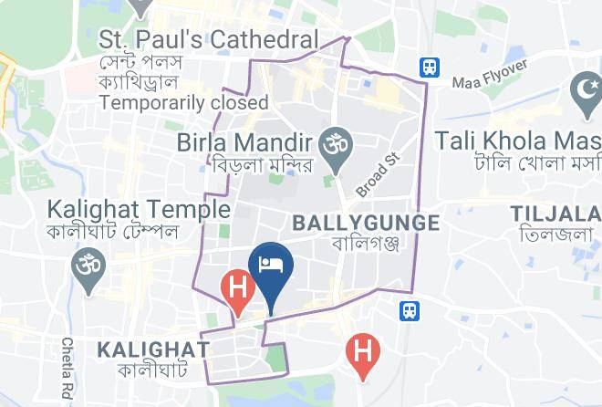 Kolkata - Hotel Thames International Maps