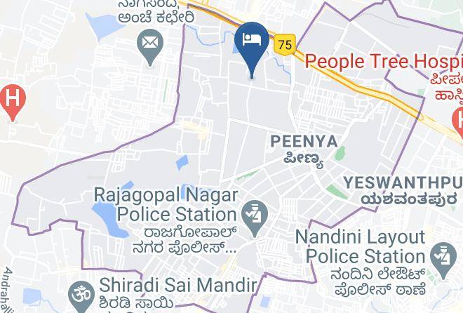 Bengaluru - Hotel Thanga Grand Maps