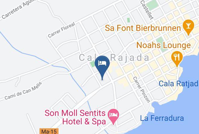 Baleares - Hotel Thb Dos Playas Maps