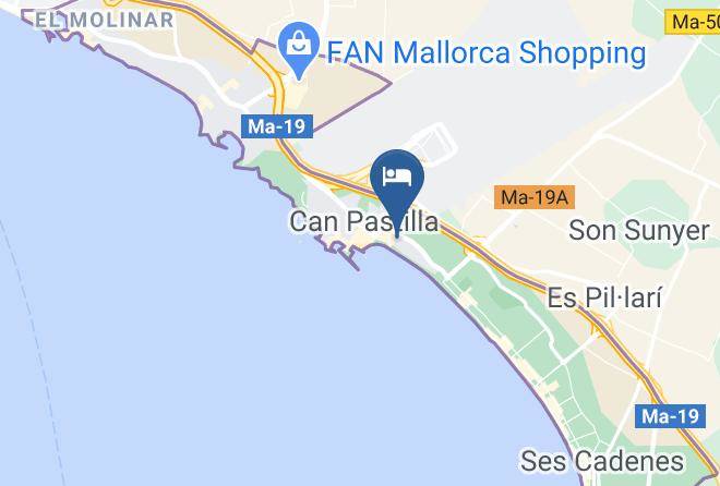 Baleares - Hotel Thb El Cid Maps