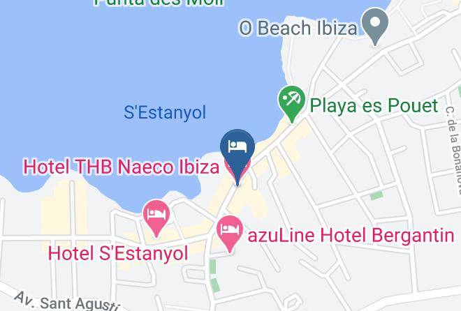 Baleares - Hotel Thb Naeco Ibiza Maps