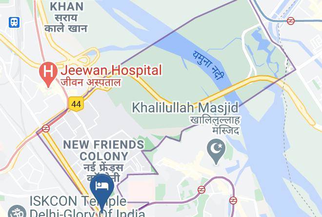 New Delhi - Hotel The Ace Maps