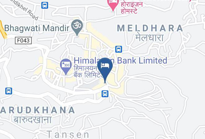 Bhairawa - Hotel The Bajra Maps