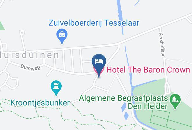 Gemeente Den Helder - Hotel The Baron Crown Maps