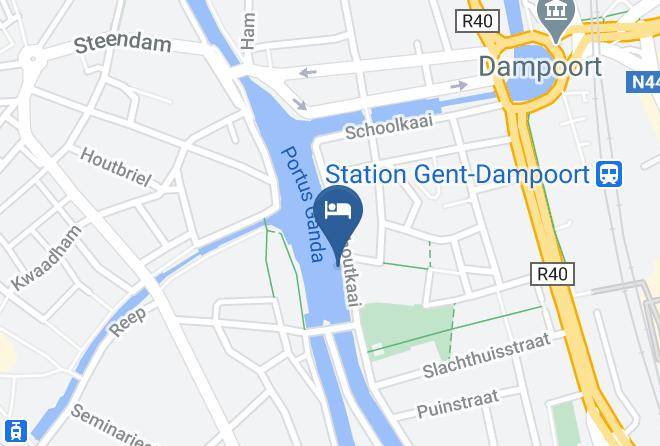 East Flanders - Hotel The Boatel Maps