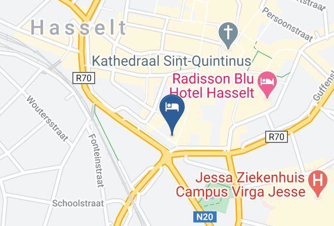 Hotel The Century Map