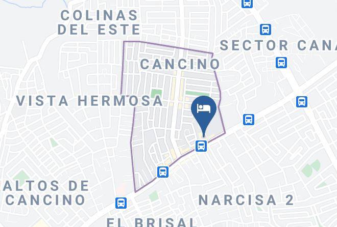Santo Domingo Este - Hotel The City Inn Maps