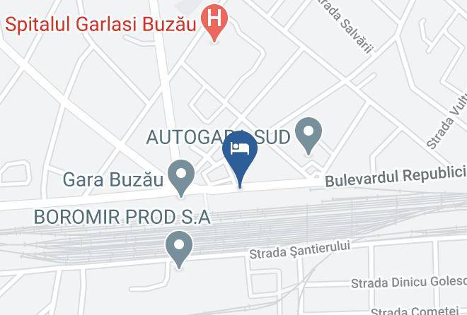Buzau - Hotel The Classic Maps