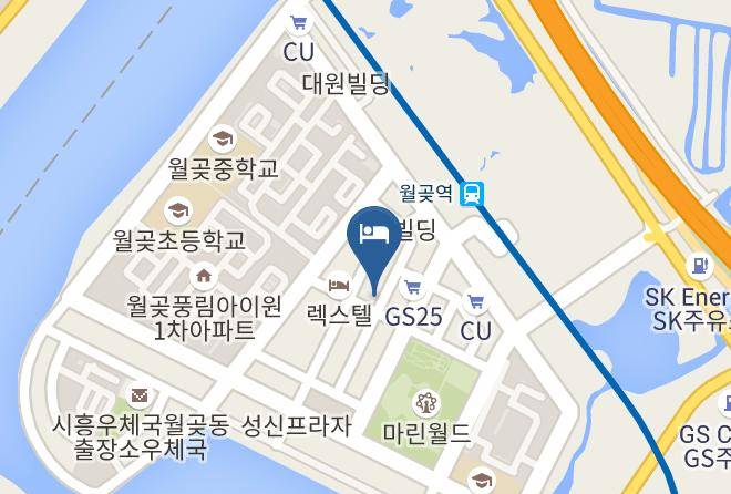 Siheungsi - Hotel The Classic Maps