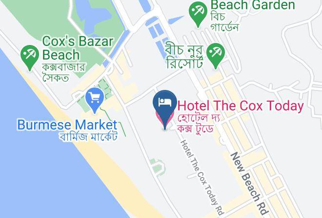 Chittagong - Hotel The Cox Today Maps