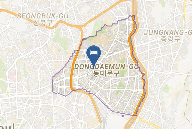 Dongdaemungu - Hotel The Designers Cheongnyangni Maps