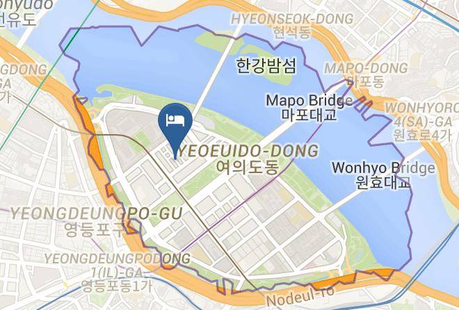 Hotel The Designers Yeouido Map