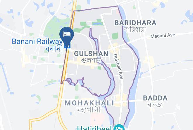Dhaka - Hotel The Dhaka Today Maps