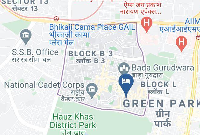 New Delhi - Hotel The Empire Maps