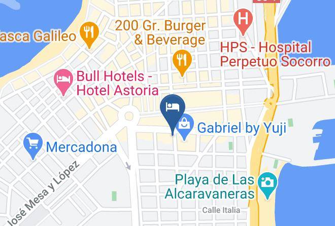 Las Palmas - Hotel The Fataga & Centro De Negocios Maps