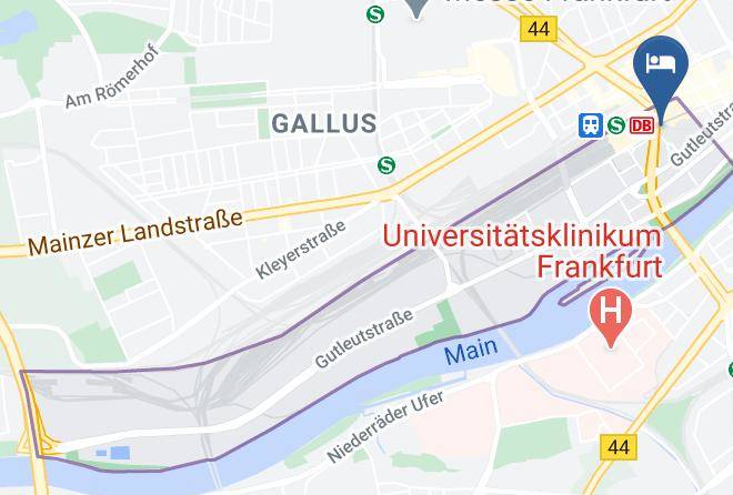 Frankfurt Am Main - Hotel The Frankfurt Maps