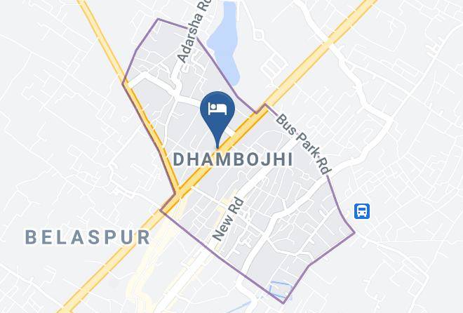 Nepalgunj - Hotel The Galaxy Durbar Maps