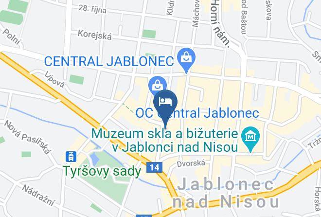 Jablonec Nad Nisou - Hotel The Golden Lion Maps