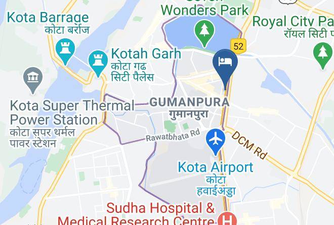 Kota - Hotel The Grand Chandiram Maps